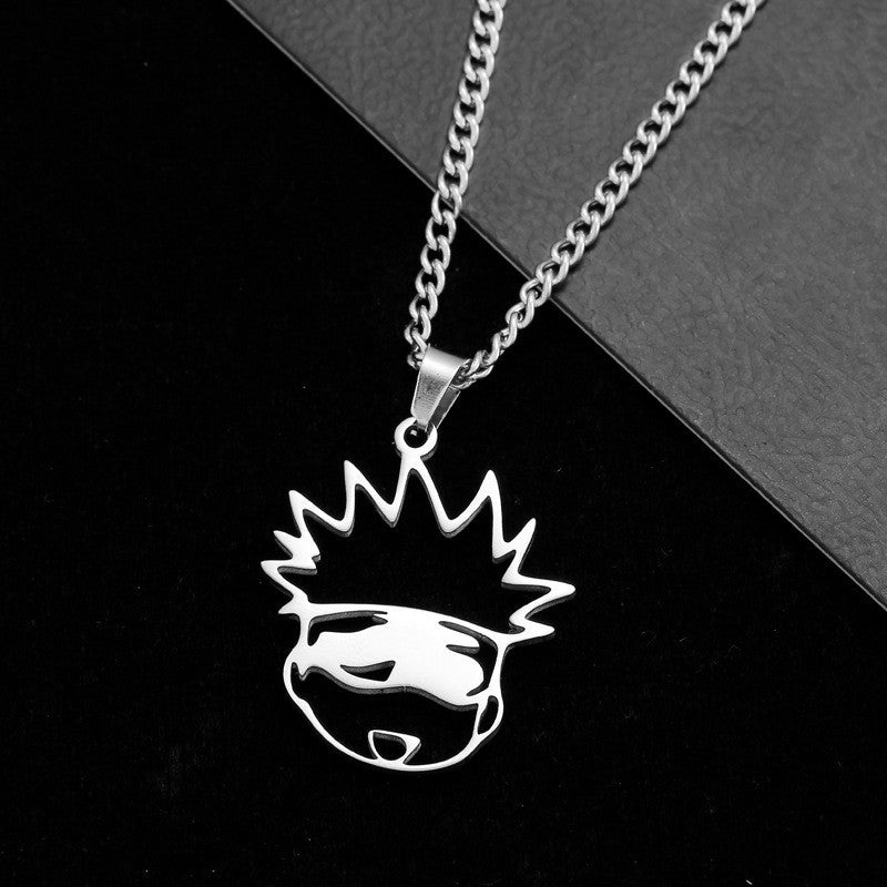 Jujutsu Kaisen Gojo Çelik Kolye