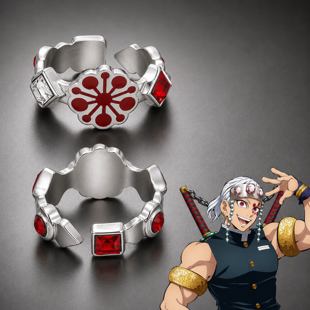 Demon Slayer Ayarlanabilir Yüzük