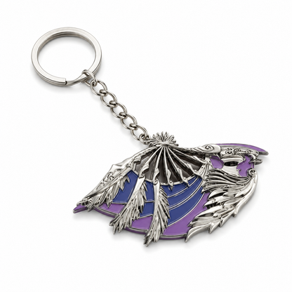 Valorant Metal Mini Figür Alaz Yelpaze Mor