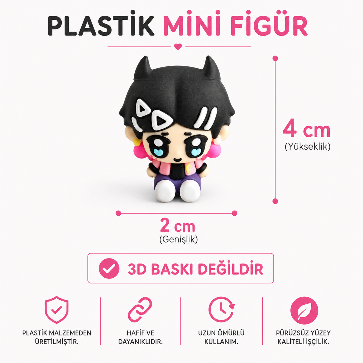 Valorant Clove Mini Monitör Üstü Figür