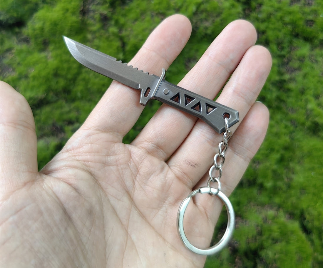 Valorant Metal Mini Figür Uzaylı Avcısı Bıçak