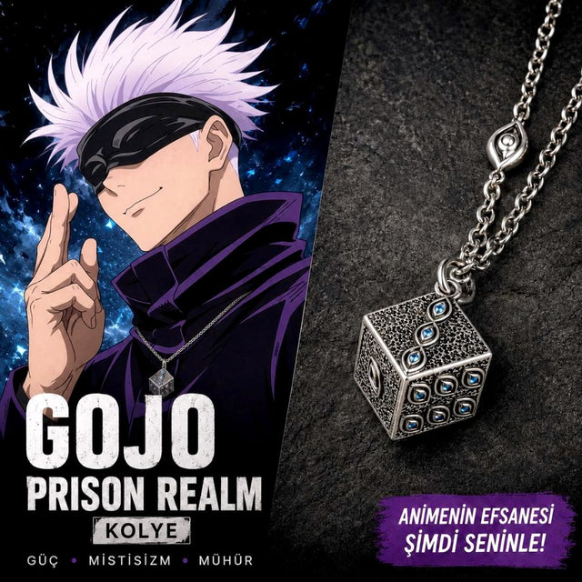 Jujutsu Kaisen Gojo Prison Realm Kolye