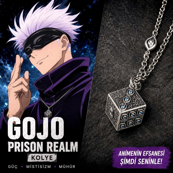 Jujutsu Kaisen Gojo Prison Realm Kolye