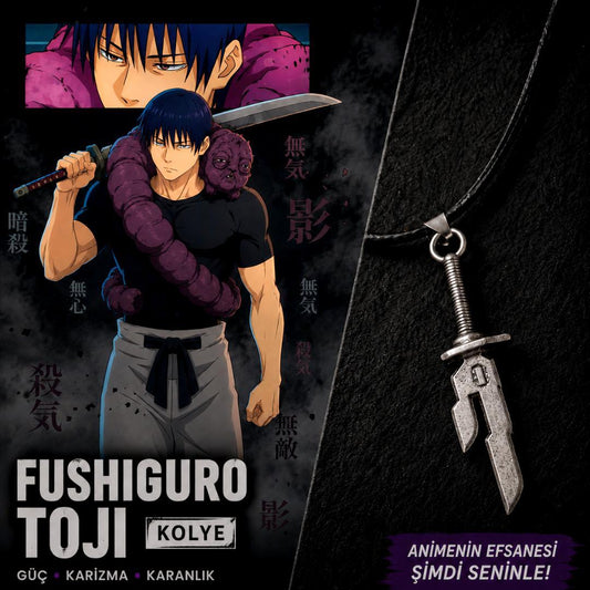 Jujutsu Kaisen Toji Kılıç Kolye(Balmumu İp)